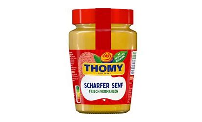 Thomy Scharfer Senf in Jar 250ml